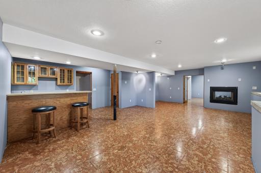 Large Basement with Bar - Great for Entertaining or Additional Living Space