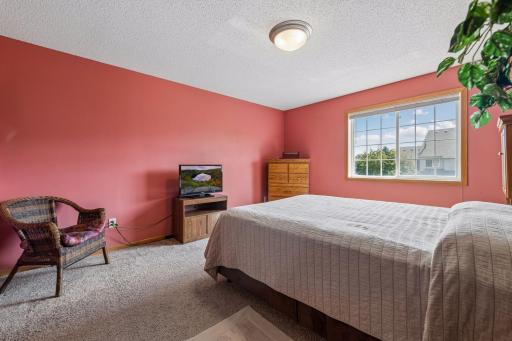 Ample sized owners suite with plenty of room sit and watch your favorite show