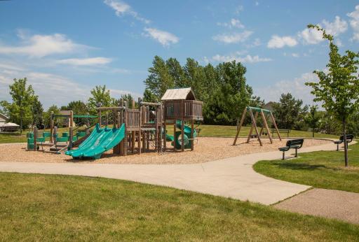Oakpointe park the perfect place to walk the dog and have the kids play