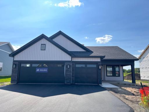 Exterior Elevation- Large Front Porch