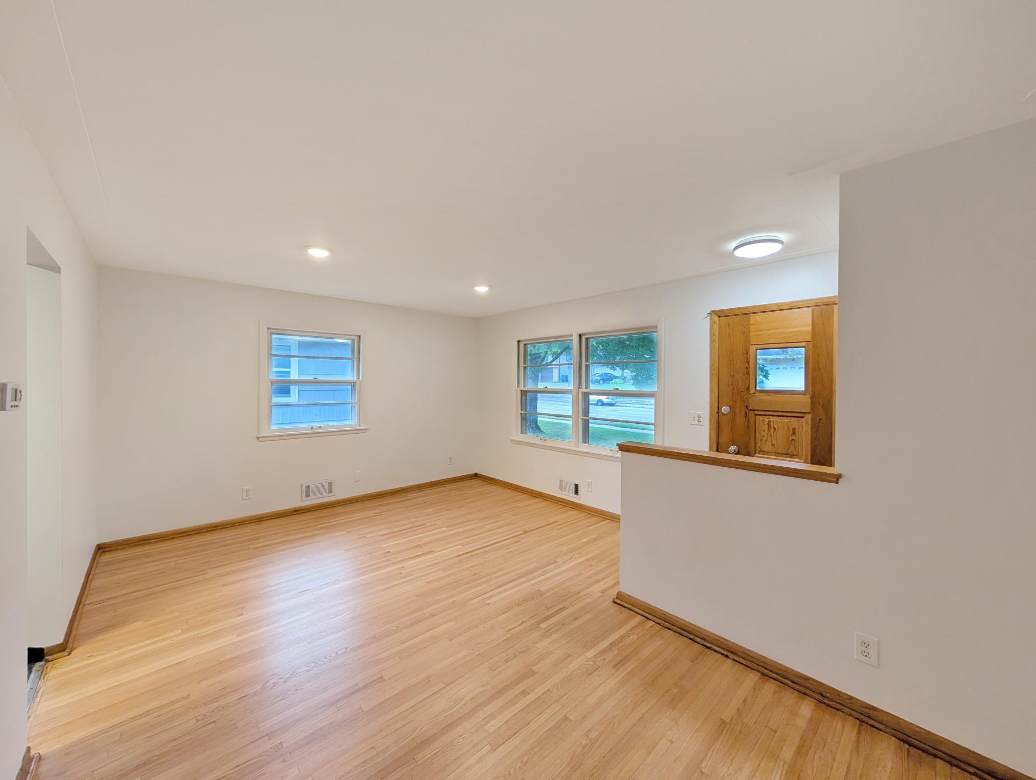 Living room on the corner means beautiful natural light!