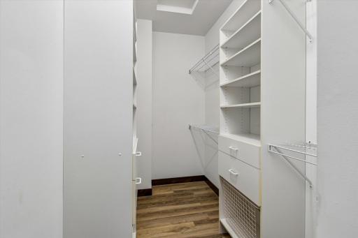 Primary walk-in closet