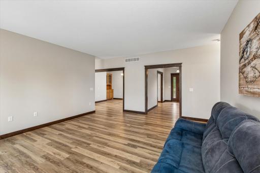 Neutral paint throughout makes it move-in ready