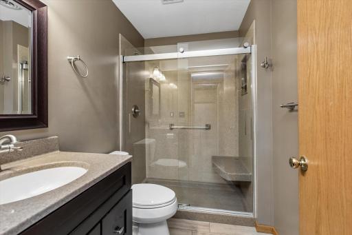 Lower-level 3/4 bath