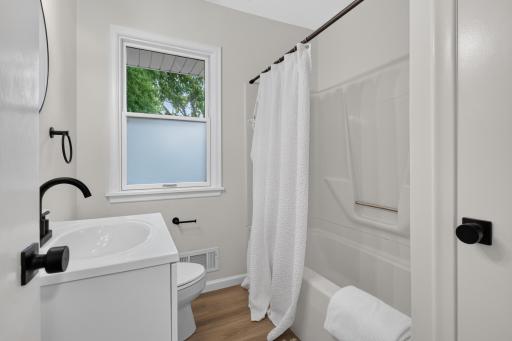 Main level: full bathroom