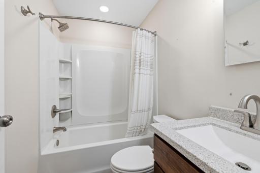Guest bath on main level fully updated
