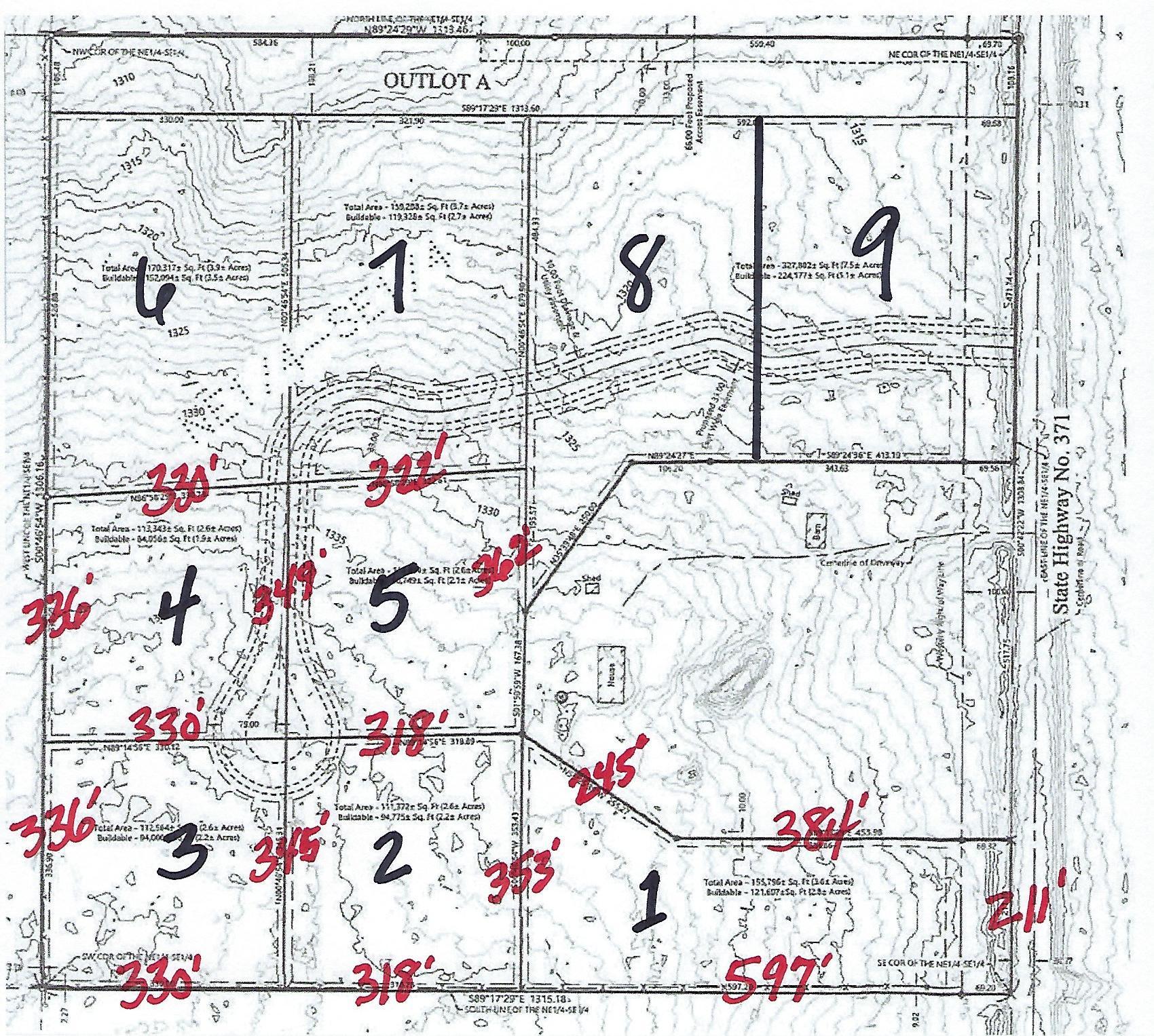 Dimensions Lots