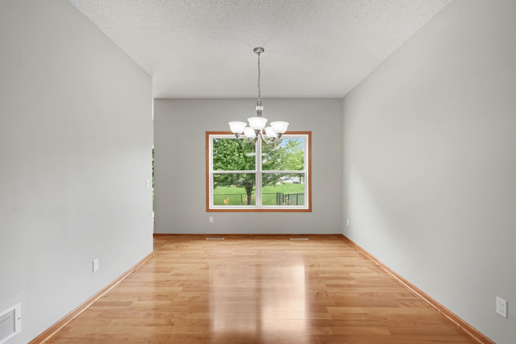 Informal Dining Room. Plenty of room for dining room set and hutch
