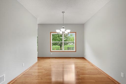 Informal Dining Room. Plenty of room for dining room set and hutch