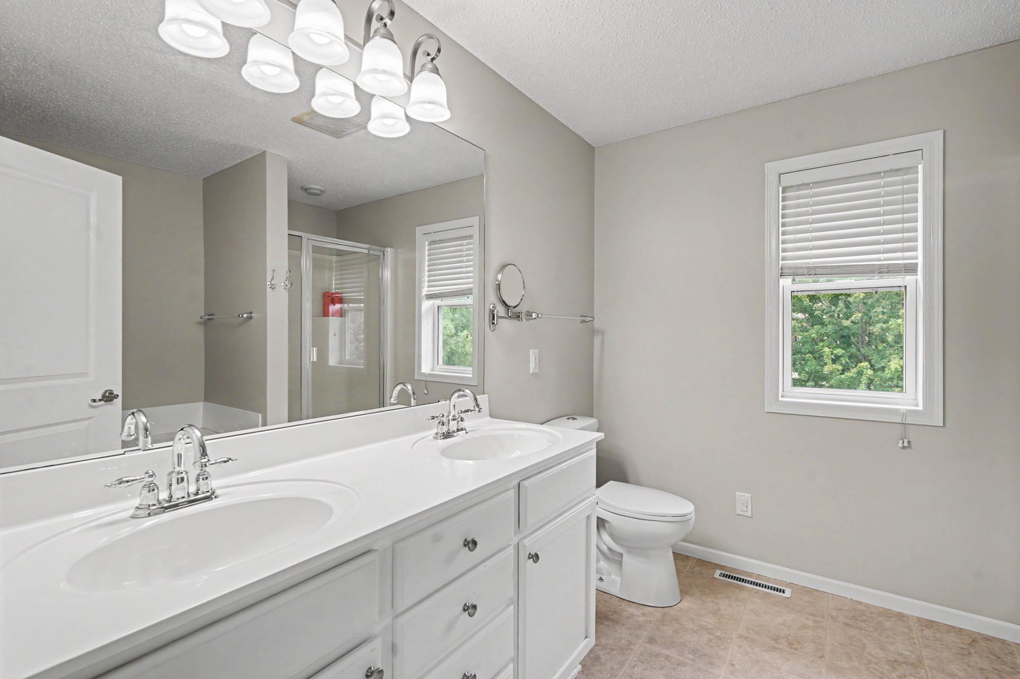 Primary Bathroom w/ separate shower
