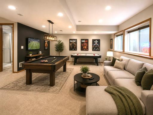 AI Game Room and Family Room