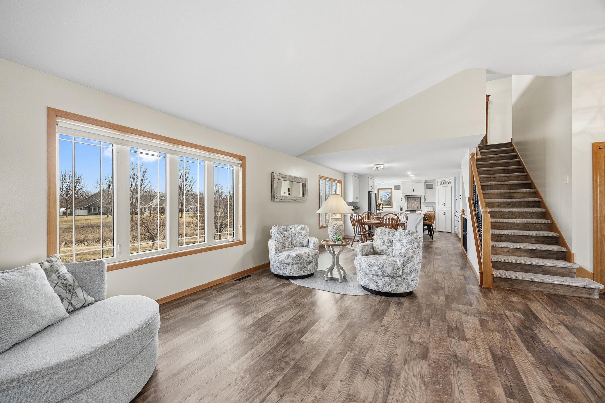 Bright and open main level