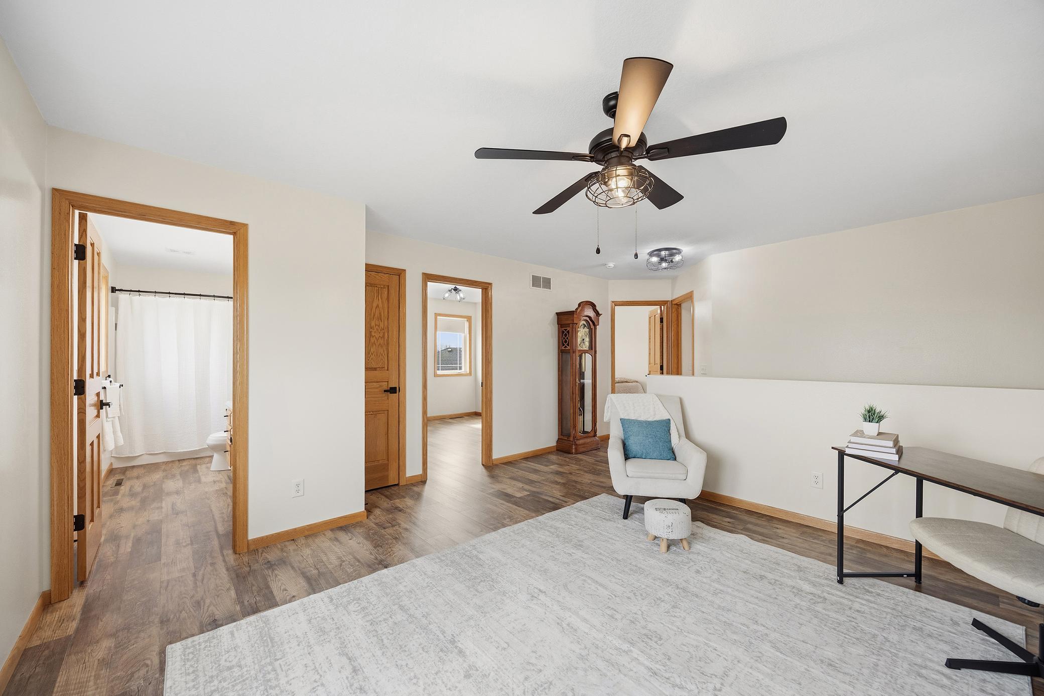 Upstairs loft/bonus room