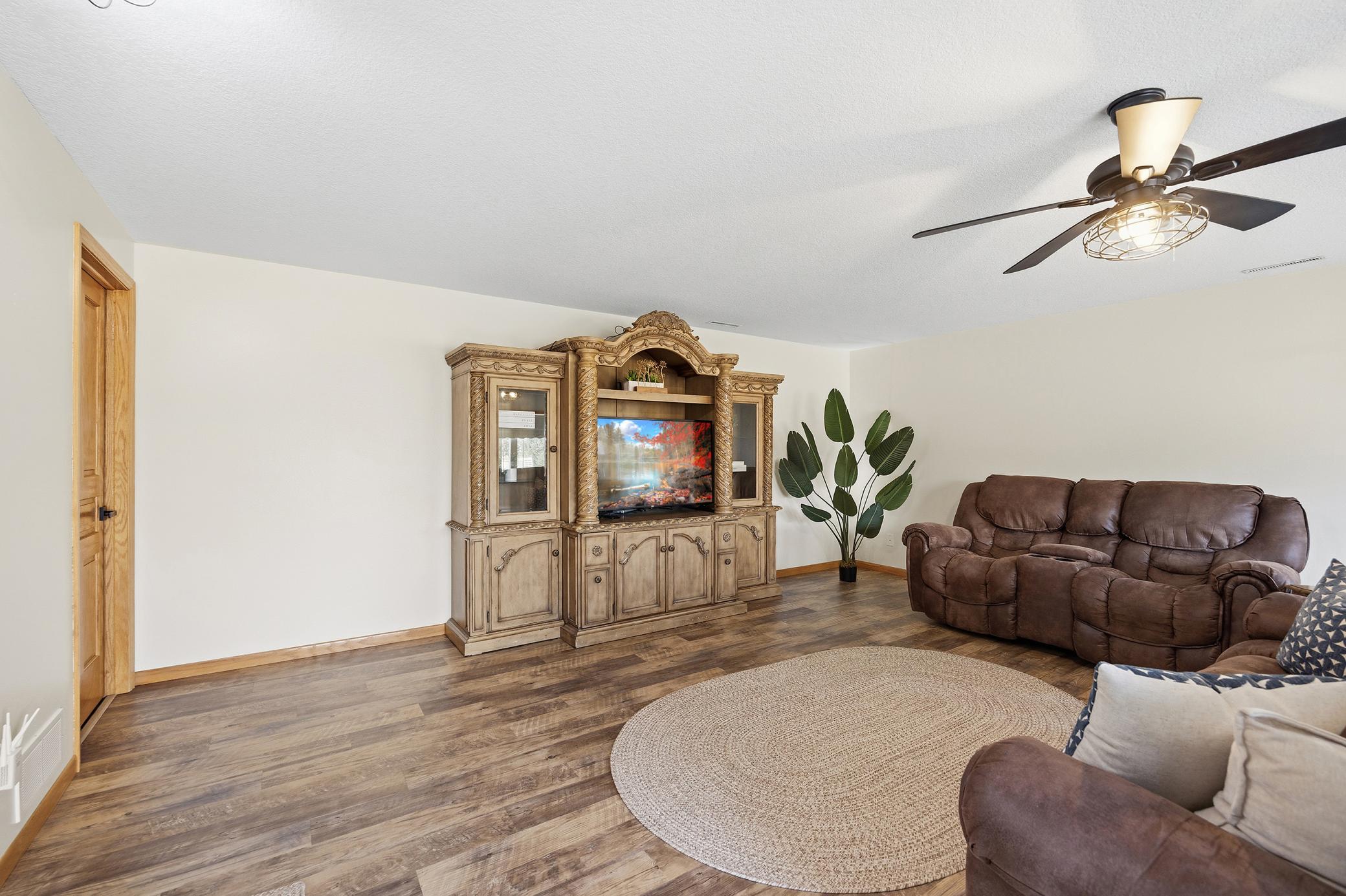 Large family room area