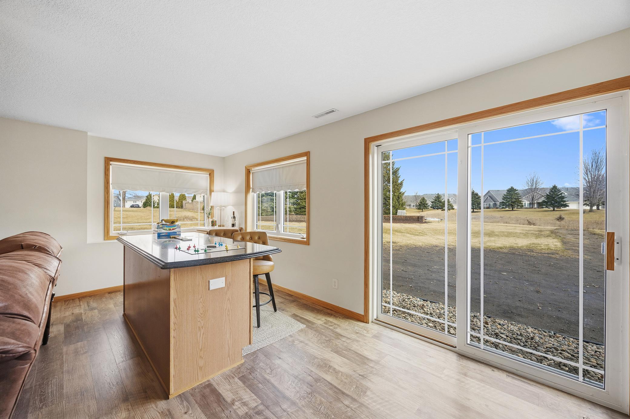 Tons of natural light throughout the home