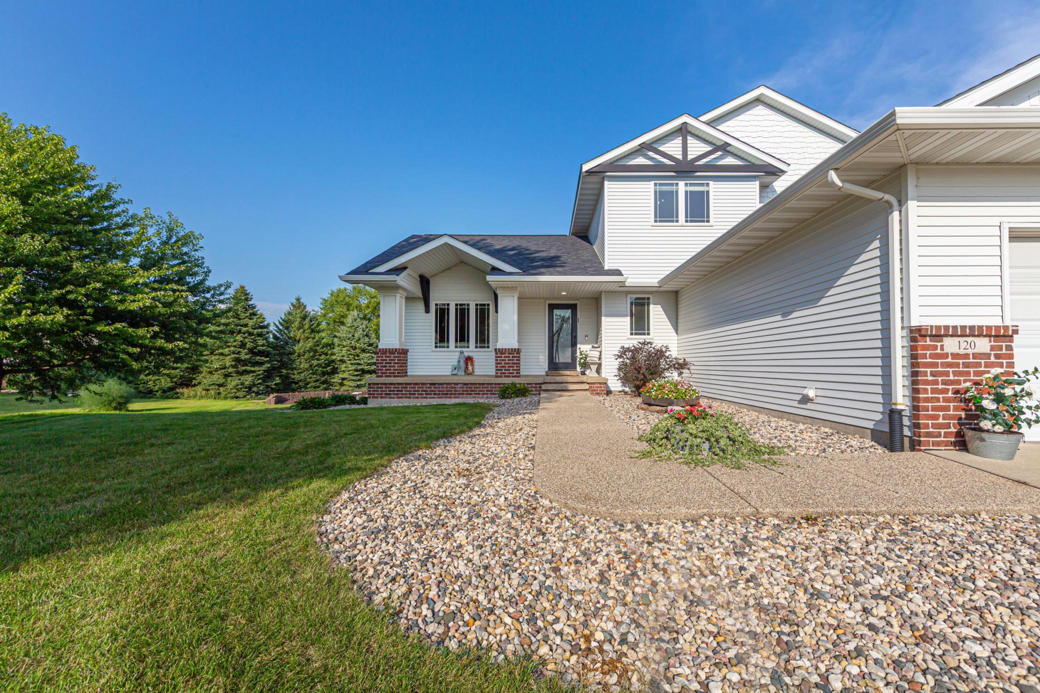 Walk inside to this updated home
