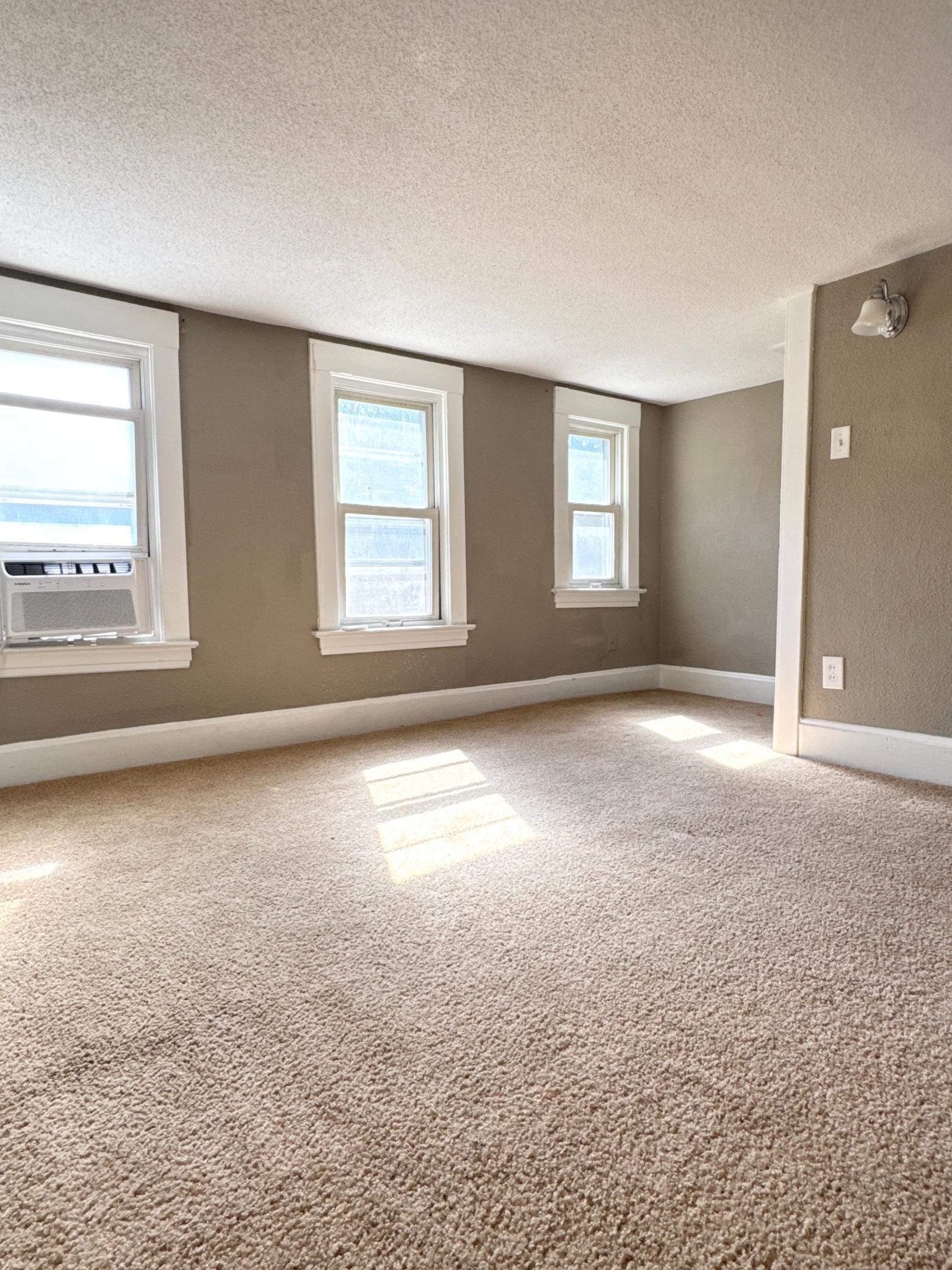 This upstairs space if perfect for a family room, a home office, or a TV room for cozy winter movie nights.