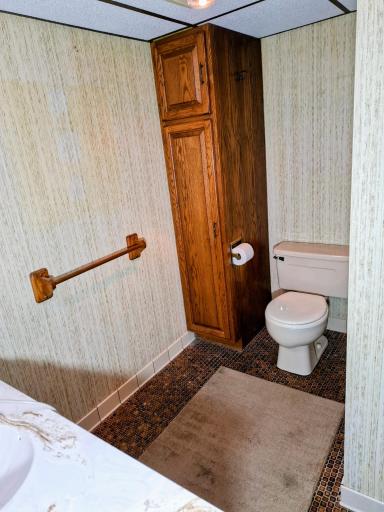 Lower-level 3/4 bath.