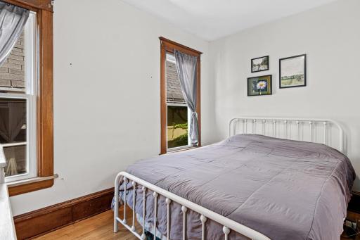 Upper unit bedroom