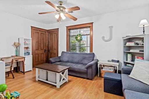 Upper unit living room