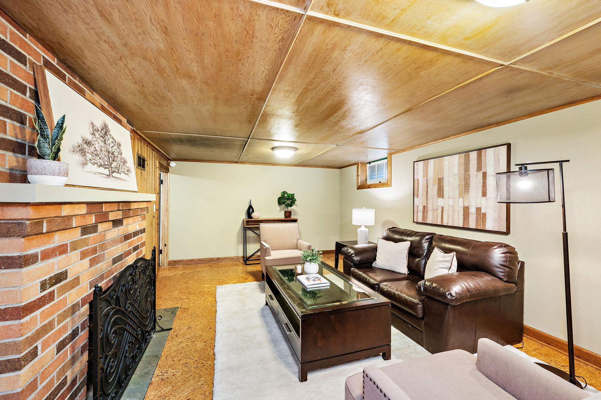Bonus family room space!