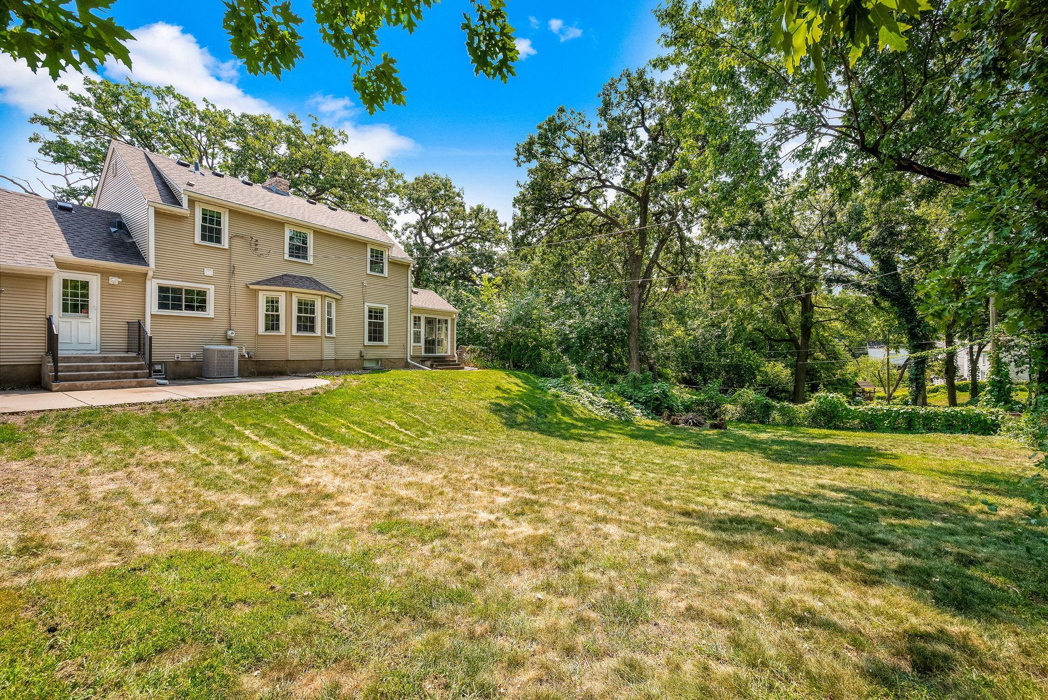 Fully-fenced backyard on a .41 acre lot!
