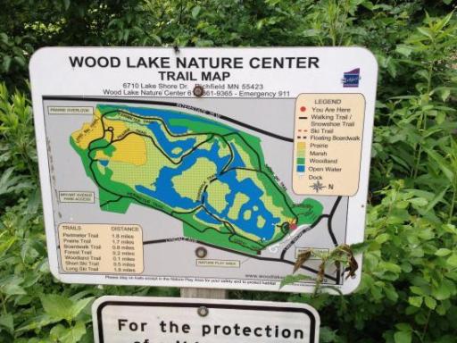 Wood Lake Nature Center is nearby!