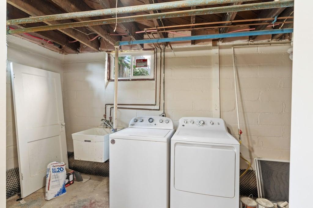 Basement Laundry