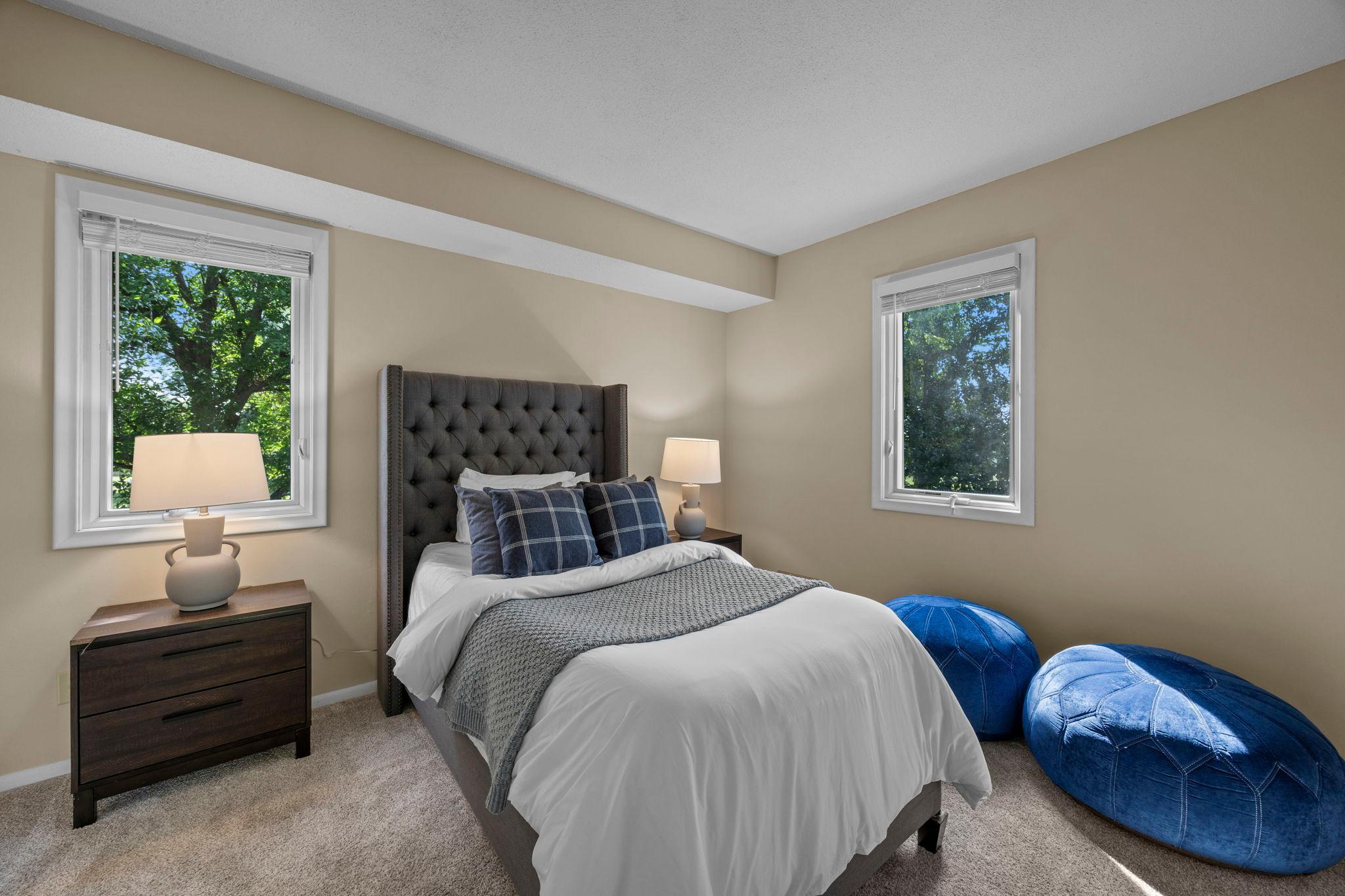 Upper-level bedroom 3.