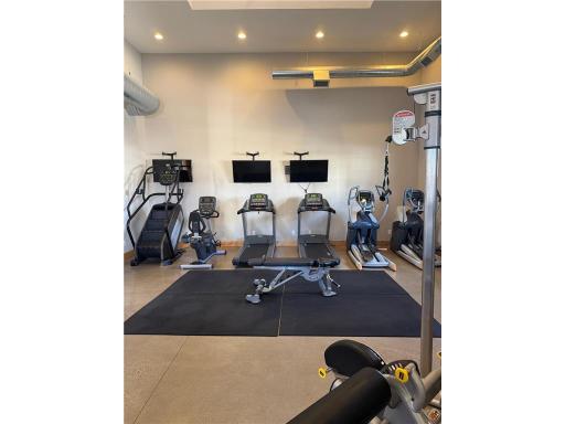 One of two neighborhood workout facilities.