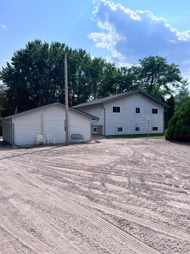 North side of the home.