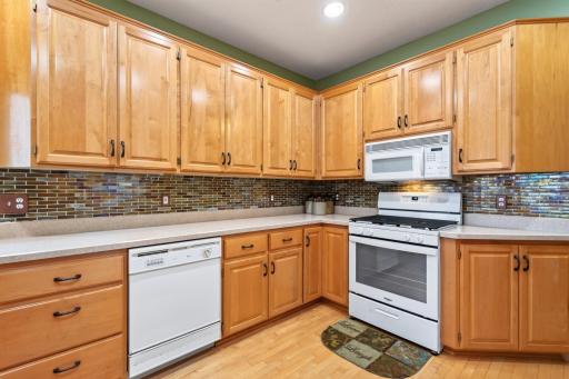 Oodles of kitchen storage space
