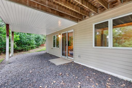 Great potential for a large patio (subject to HOA guidelines)
