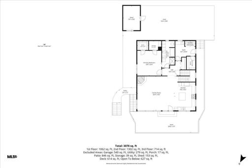 Main Floor w/ Dimensions