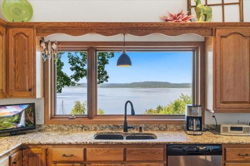 Kitchen View to River