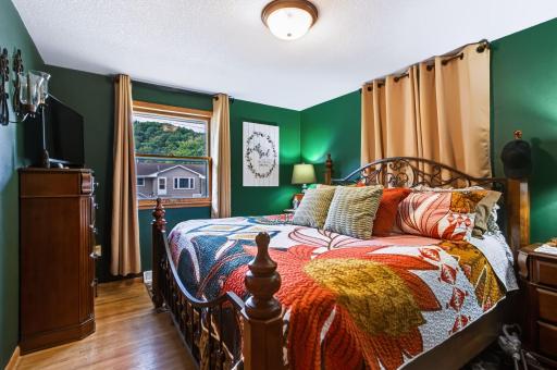 Comfortable master bedroom.