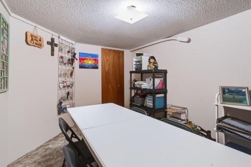 Lower level bonus/crafting room.