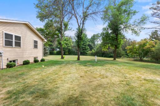 The new septic system is located in the back of the home. The septic certification is located in the supplements.