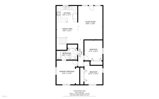 7719 Knollwood - Lower level floor plan