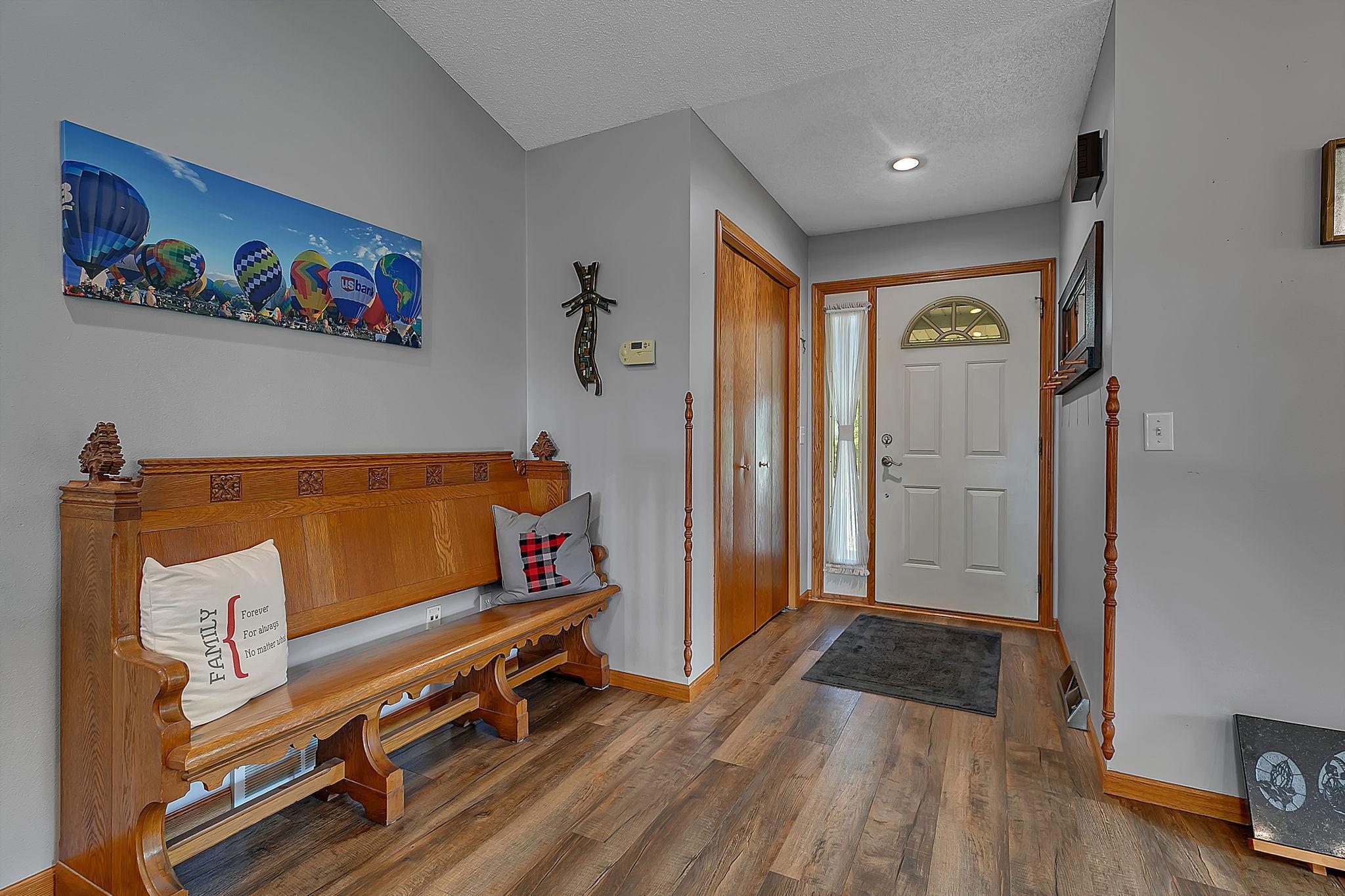 Spacious entry way!