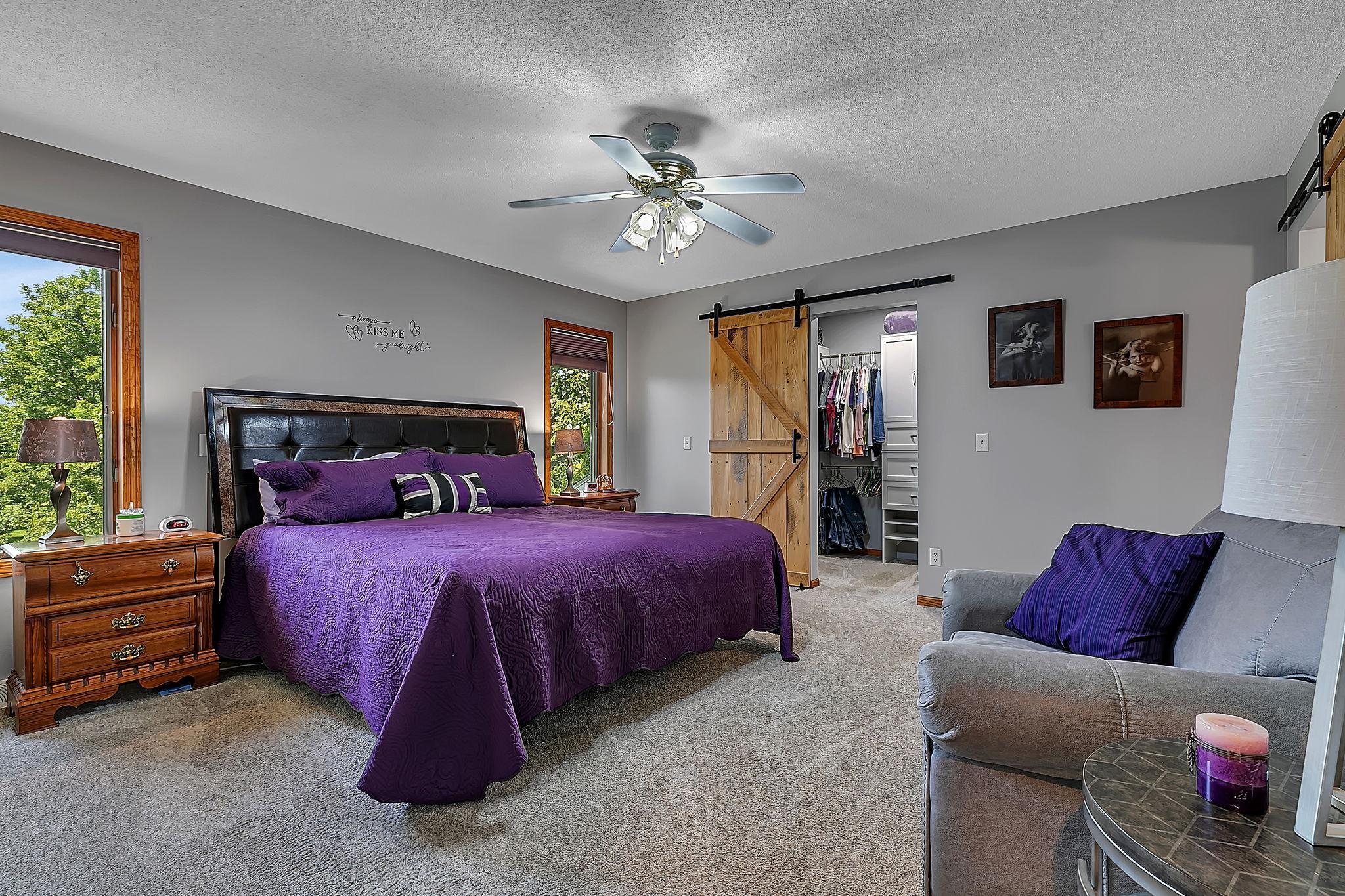 The master suite is a true oasis
