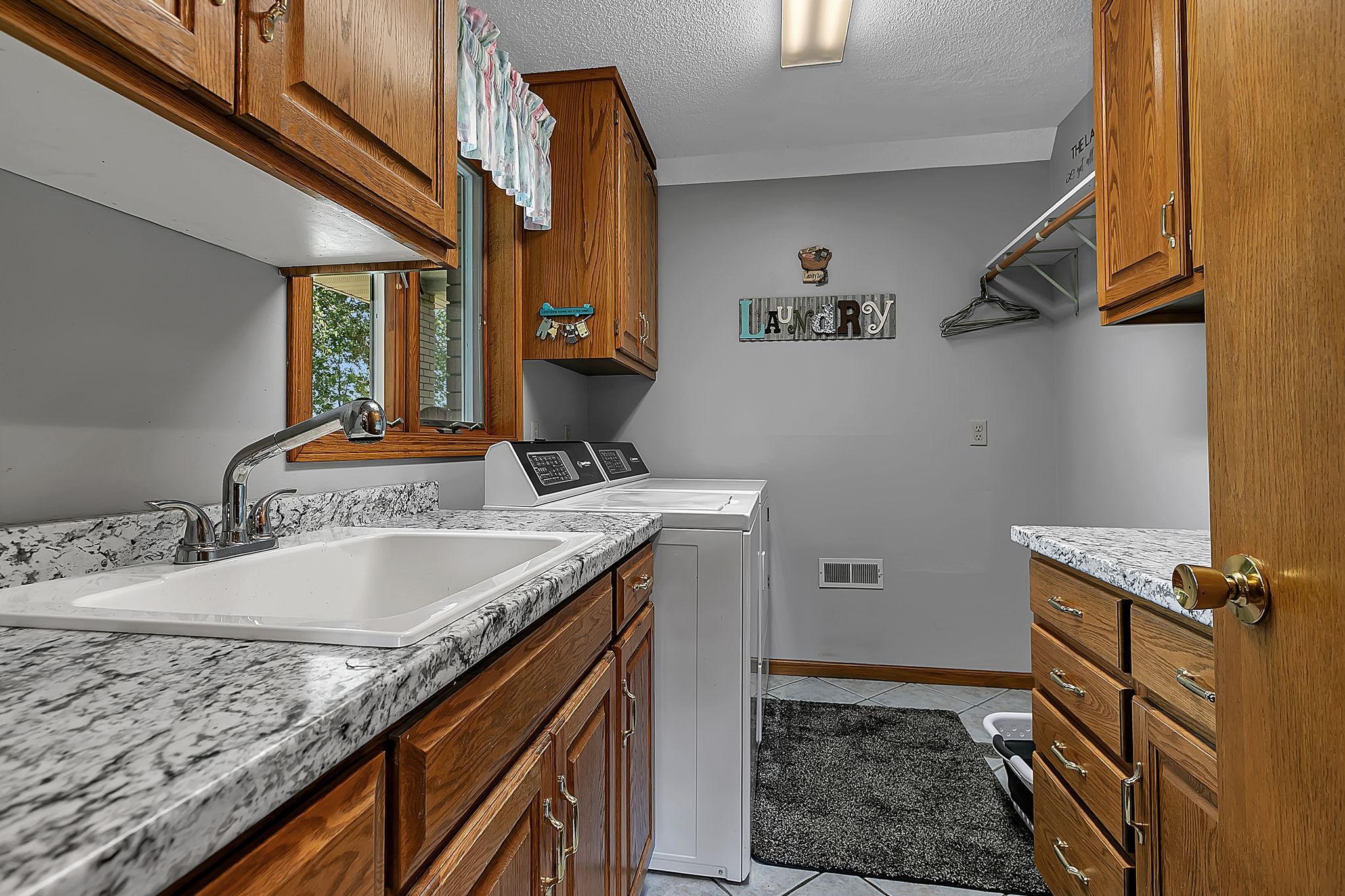 Main floor laundry room!