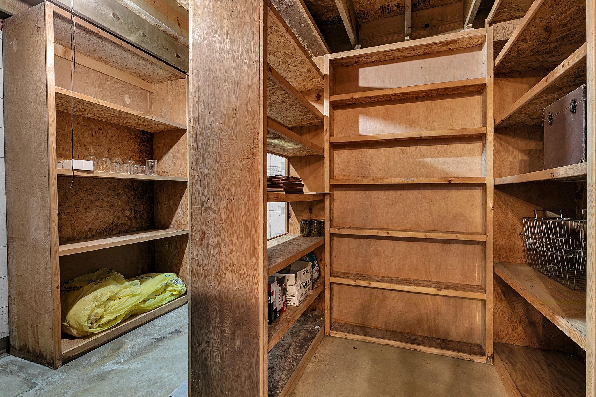 A large storage room in the basement for all your storage needs!