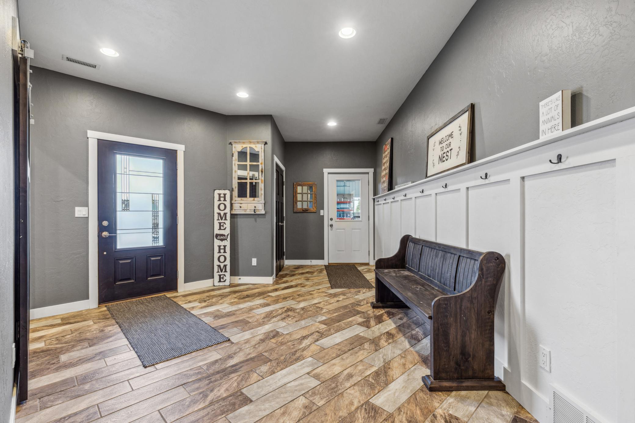 Front and Garage entry