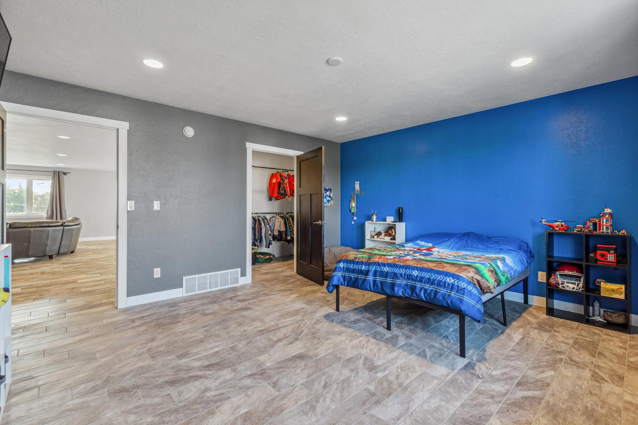 Upper Bedroom 1 w/ WIC