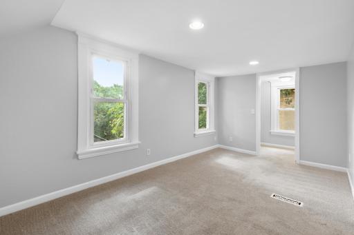 Upper level bedroom two.