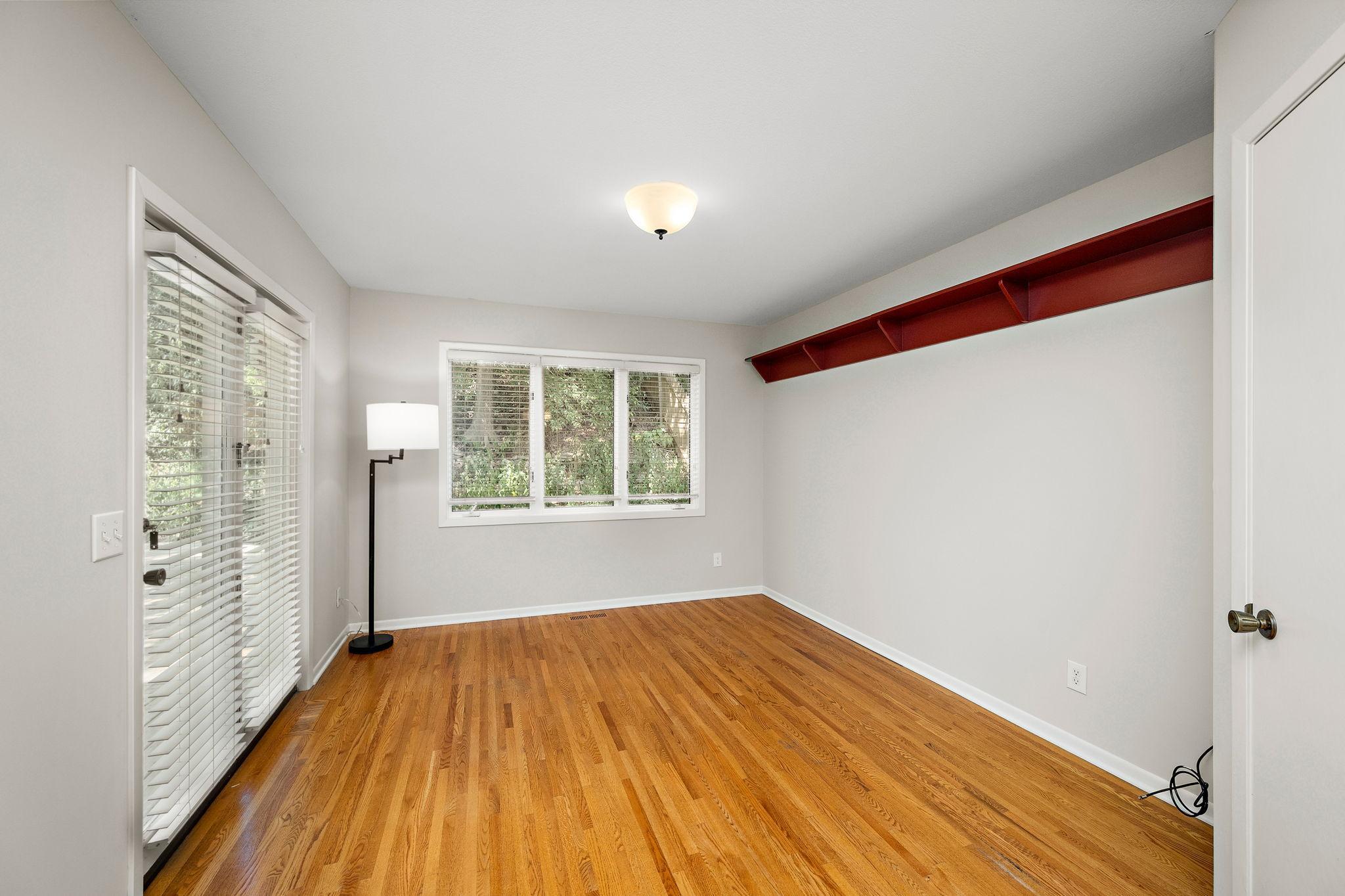 Additional family room addition on the main floor with 3/4 bathroom