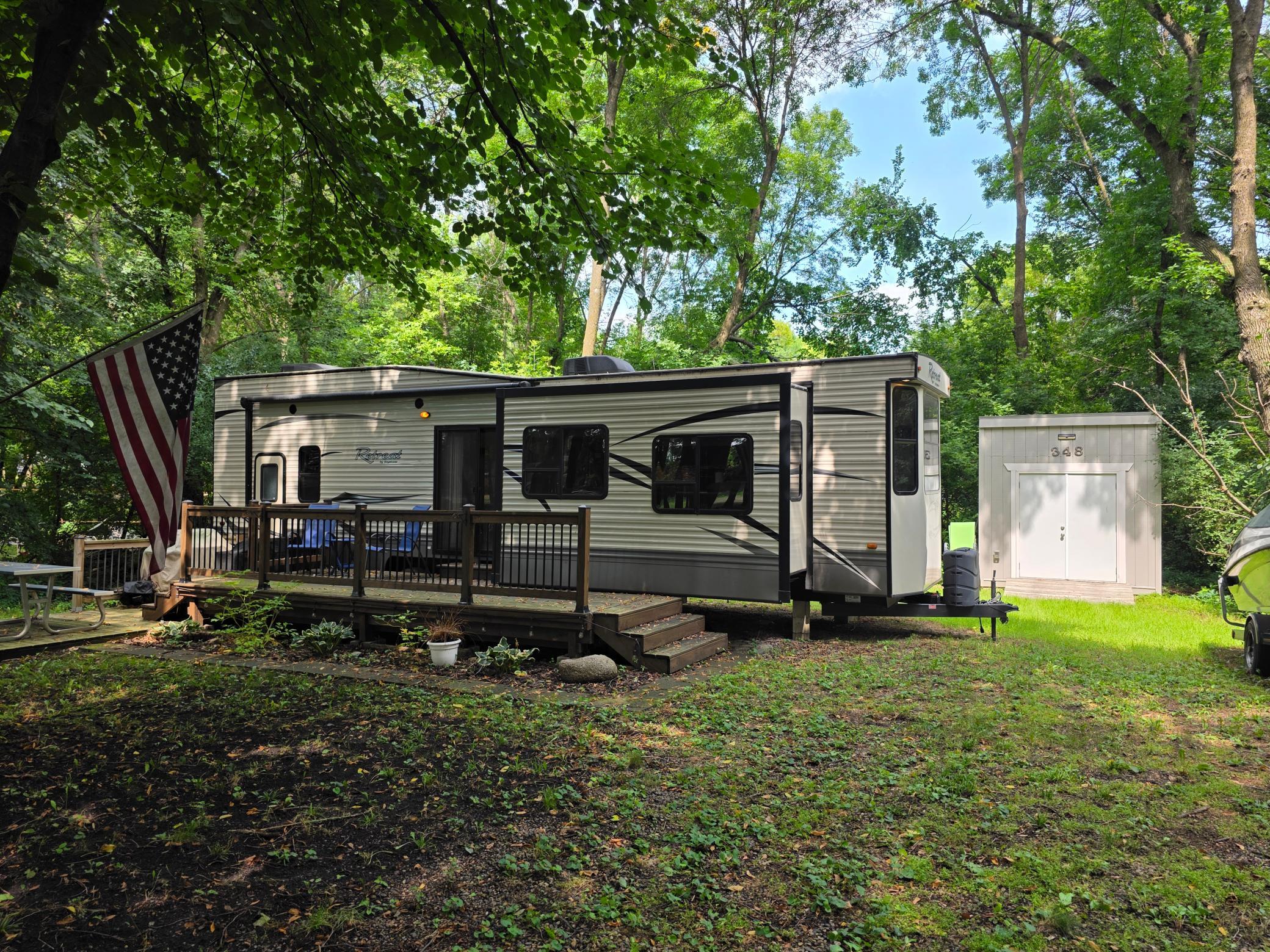 Unit 348 at Cokato Lake RV Resort Cooperative Association