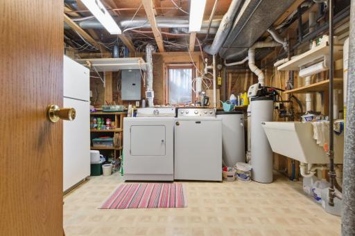 Laundry room & storage