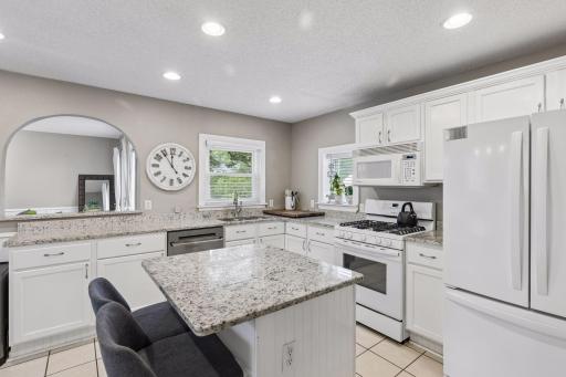 New stove and refrigerator (2023), and a new dishwasher (2026)
